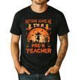 Nothing Scare Me I'm a Pre-k Teacher Matching Halloween For Men Women Men's Casual T-Shirt Black