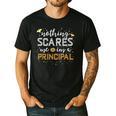 Nothing Scares Me I'm A Principal Teacher Halloween School For Men Women Kids Men's Casual T-Shirt Black Nothing Scares Me I'm A Principal Teacher Halloween School For Men Women Kids Men's Casual T-Shirt Black