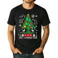 Oh Chemistree Scientist Chemical Christmas Xmas Teacher Men's Casual T-Shirt Black Oh Chemistree Scientist Chemical Christmas Xmas Teacher Men's Casual T-Shirt Black
