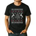 Oh Chemistree Ugly Christmas Sweater Science Student Teacher Men's Casual T-Shirt Black Oh Chemistree Ugly Christmas Sweater Science Student Teacher Men's Casual T-Shirt Black