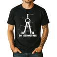 Oh Geometree Math Teacher Geometry Christmas Tree For Men Women Kids Men's Casual T-Shirt Black