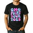 OMG Point Your Toes Dancing Teacher Tap Dancer Dance For Men Women Kids Men's Casual T-Shirt Black OMG Point Your Toes Dancing Teacher Tap Dancer Dance For Men Women Kids Men's Casual T-Shirt Black