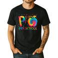 P Is For Preschool Tie Dye Back To School Teacher Men Women Girls Kids Men's Casual T-Shirt Black P Is For Preschool Tie Dye Back To School Teacher Men Women Girls Kids Men's Casual T-Shirt Black