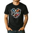Para Heart Paraprofessional Teacher Paraeducator Men's Casual T-Shirt Black Para Heart Paraprofessional Teacher Paraeducator Men's Casual T-Shirt Black