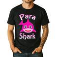 Para Shark Paraprofessional Female Teacher Men's Casual T-Shirt Black