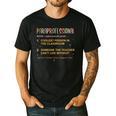 Paraprofessional Teacher Para Sped Ed Parapro Men's Casual T-Shirt Black
