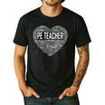 PE Physical Education Teacher PEAppreciation Coach Men's Casual T-Shirt Black PE Physical Education Teacher PEAppreciation Coach Men's Casual T-Shirt Black