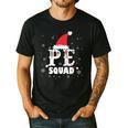 PE Squad Christmas PE Teacher Matching Xmas Men's Casual T-Shirt Black PE Squad Christmas PE Teacher Matching Xmas Men's Casual T-Shirt Black