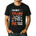 PE Teacher Voice PE Teacher School Fitness Class Men's Casual T-Shirt Black