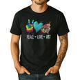 Peace Love Art Painting Palette Art Teacher Men's Casual T-Shirt Black Peace Love Art Painting Palette Art Teacher Men's Casual T-Shirt Black