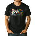 Peace Love Inclusion Sped Squad Special-Ed Teacher Daycare Men's Casual T-Shirt Black Peace Love Inclusion Sped Squad Special-Ed Teacher Daycare Men's Casual T-Shirt Black