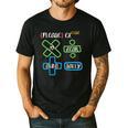 PEMDAS Please Excuse My Dear Aunt Sally Math Teacher Men's Casual T-Shirt Black
