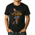 Physical Education Teacher Halloween Costume Witchy Teacher For Men Women Men's Casual T-Shirt Black