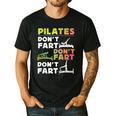 Pilates Instructor Teacher Watercolor Pilates Don't Fart Men Women Kids Men's Casual T-Shirt Black Pilates Instructor Teacher Watercolor Pilates Don't Fart Men Women Kids Men's Casual T-Shirt Black