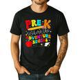 Pre-k Where The Adventure Begins First Day Of Prek Teacher Men's Casual T-Shirt Black Pre-k Where The Adventure Begins First Day Of Prek Teacher Men's Casual T-Shirt Black