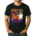 Pre-K Boo Crew Teacher Student Halloween Costume Men's Casual T-Shirt Black
