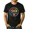 Pre-K Crew 1st Day Of School Preschool Teacher Men's Casual T-Shirt Black