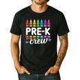 Pre-K Crew Teacher Team Squad Hello Back School Graduation Men's Casual T-Shirt Black Pre-K Crew Teacher Team Squad Hello Back School Graduation Men's Casual T-Shirt Black