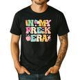 In My Pre-K Era Girl Back To School Cute PreSchool Teacher Men's Casual T-Shirt Black In My Pre-K Era Girl Back To School Cute PreSchool Teacher Men's Casual T-Shirt Black