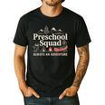 Pre-K Squad Adventure Camping Preschool Teacher Boy Girl Kid Men's Casual T-Shirt Black