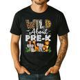 Pre-k Teacher Kids Back To School Wild About Pre-k Men's Casual T-Shirt Black