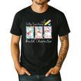 Preppy Silly Teacher Goose Build Character Back To School Men's Casual T-Shirt Black Preppy Silly Teacher Goose Build Character Back To School Men's Casual T-Shirt Black