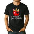 Pretend I'm A Pirate Teacher Apple Talk Like A Pirate Day Men Women Kids Men's Casual T-Shirt Black