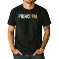 Principal School Teacher Friend Men Women Men's Casual T-Shirt Black