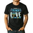 I Promise To Teach Love Hanukkah Chanukah Jewish Teacher Men's Casual T-Shirt Black I Promise To Teach Love Hanukkah Chanukah Jewish Teacher Men's Casual T-Shirt Black