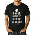 Proud Public School Teacher Red For Ed California Men Women Kids Men's Casual T-Shirt Black Proud Public School Teacher Red For Ed California Men Women Kids Men's Casual T-Shirt Black