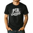 PTA Squad Parent Teacher Association Back To School Teacher Men's Casual T-Shirt Black