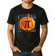 Pumpkin Pie Halloween Thanksgiving Math Teacher Pi Day Men's Casual T-Shirt Black Pumpkin Pie Halloween Thanksgiving Math Teacher Pi Day Men's Casual T-Shirt Black