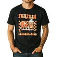 Pumpkin Spice Makes The Teacher Nice Teacher Graduation Men's Casual T-Shirt Black