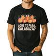 Qué Te Pasacalabaza Fall Immersion Teacher Spanish Teacher Men's Casual T-Shirt Black Qué Te Pasacalabaza Fall Immersion Teacher Spanish Teacher Men's Casual T-Shirt Black