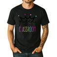 Queen Of My Classroom Colorful Teacher For Men Women Men's Casual T-Shirt Black Queen Of My Classroom Colorful Teacher For Men Women Men's Casual T-Shirt Black