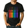 Rainbow Roygbiv Kids Artist Costume Art Teacher Men's Casual T-Shirt Black Rainbow Roygbiv Kids Artist Costume Art Teacher Men's Casual T-Shirt Black