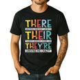 There Their They’Re Grammar Joke For English Teacher Student Men's Casual T-Shirt Black There Their They’Re Grammar Joke For English Teacher Student Men's Casual T-Shirt Black