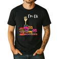 Reading Books Librarian Reader Nerd I'm Ok Teacher School Men's Casual T-Shirt Black Reading Books Librarian Reader Nerd I'm Ok Teacher School Men's Casual T-Shirt Black