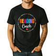 Reading Coach Teacher Interventionist Specialist Literacy Men's Casual T-Shirt Black Reading Coach Teacher Interventionist Specialist Literacy Men's Casual T-Shirt Black