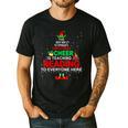 Reading Teacher Christmas Shirt Elf Christmas Cheer For Men Women Men's Casual T-Shirt Black Reading Teacher Christmas Shirt Elf Christmas Cheer For Men Women Men's Casual T-Shirt Black