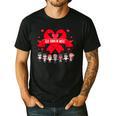 Red Ribbon Week Awareness For Students And Teachers Men Women Girls Kids Men's Casual T-Shirt Black