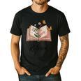 Retired 2025 A New Chapter Begins Retirement Teacher Book Men's Casual T-Shirt Black Retired 2025 A New Chapter Begins Retirement Teacher Book Men's Casual T-Shirt Black