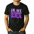 In My Retirement Era Groovy Retired Teacher 2025 Women Men's Casual T-Shirt Black