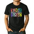 Retro Kindergarten Dream Team Back To School Teacher Kids Men's Casual T-Shirt Black Retro Kindergarten Dream Team Back To School Teacher Kids Men's Casual T-Shirt Black