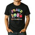 Retro Proud To Teach Multilingual Learners English Teacher Men's Casual T-Shirt Black Retro Proud To Teach Multilingual Learners English Teacher Men's Casual T-Shirt Black