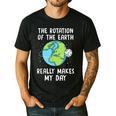 Rotation Of The Earth Makes My Day Science Teacher Earth Day Men's Casual T-Shirt Black Rotation Of The Earth Makes My Day Science Teacher Earth Day Men's Casual T-Shirt Black