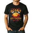 This Is My Scary Gym Teacher Costume Pumpkin Halloween Men Women Men's Casual T-Shirt Black