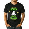 Scary Math Teacher Costume Halloween Lazy Easy Christmas Men's Casual T-Shirt Black Scary Math Teacher Costume Halloween Lazy Easy Christmas Men's Casual T-Shirt Black