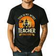 This Is My Scary Teacher Costume Halloween Men's Casual T-Shirt Black This Is My Scary Teacher Costume Halloween Men's Casual T-Shirt Black