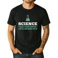 Science Because Figuring Things Out Better Student Teacher Men's Casual T-Shirt Black Science Because Figuring Things Out Better Student Teacher Men's Casual T-Shirt Black